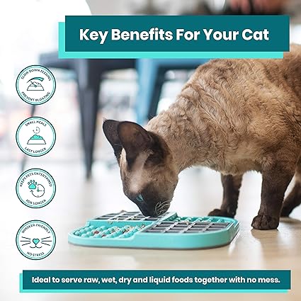 LickiMat Slomo for Cats- Pink